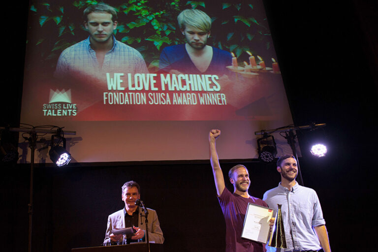 Swiss Live Talents: le titre «Silver Eyes» de We Love Machines primé