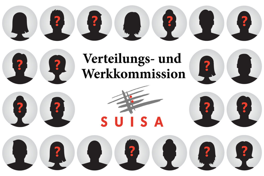Verteilungs- und Werkkommission: Der SUISA-Vorstand schlägt 15 Kandidaten und Kandidatinnen vor