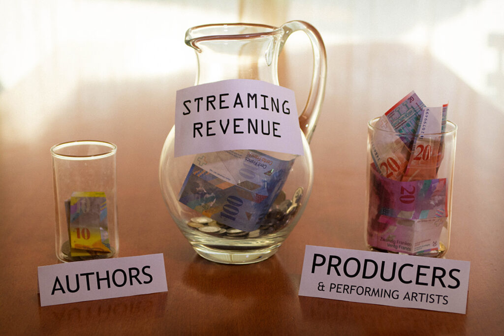 SUISA s’attend à une hausse marquée des recettes de streaming pour 2017