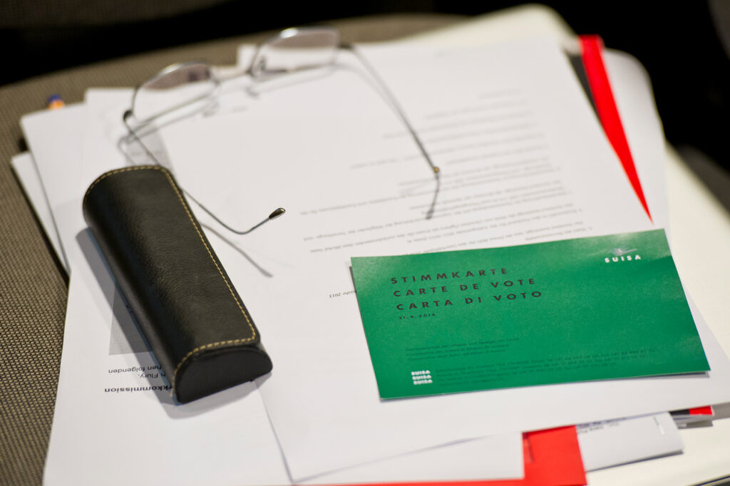 Pas de présence physique à l’Assemblée générale en 2020, mais des votes par correspondance