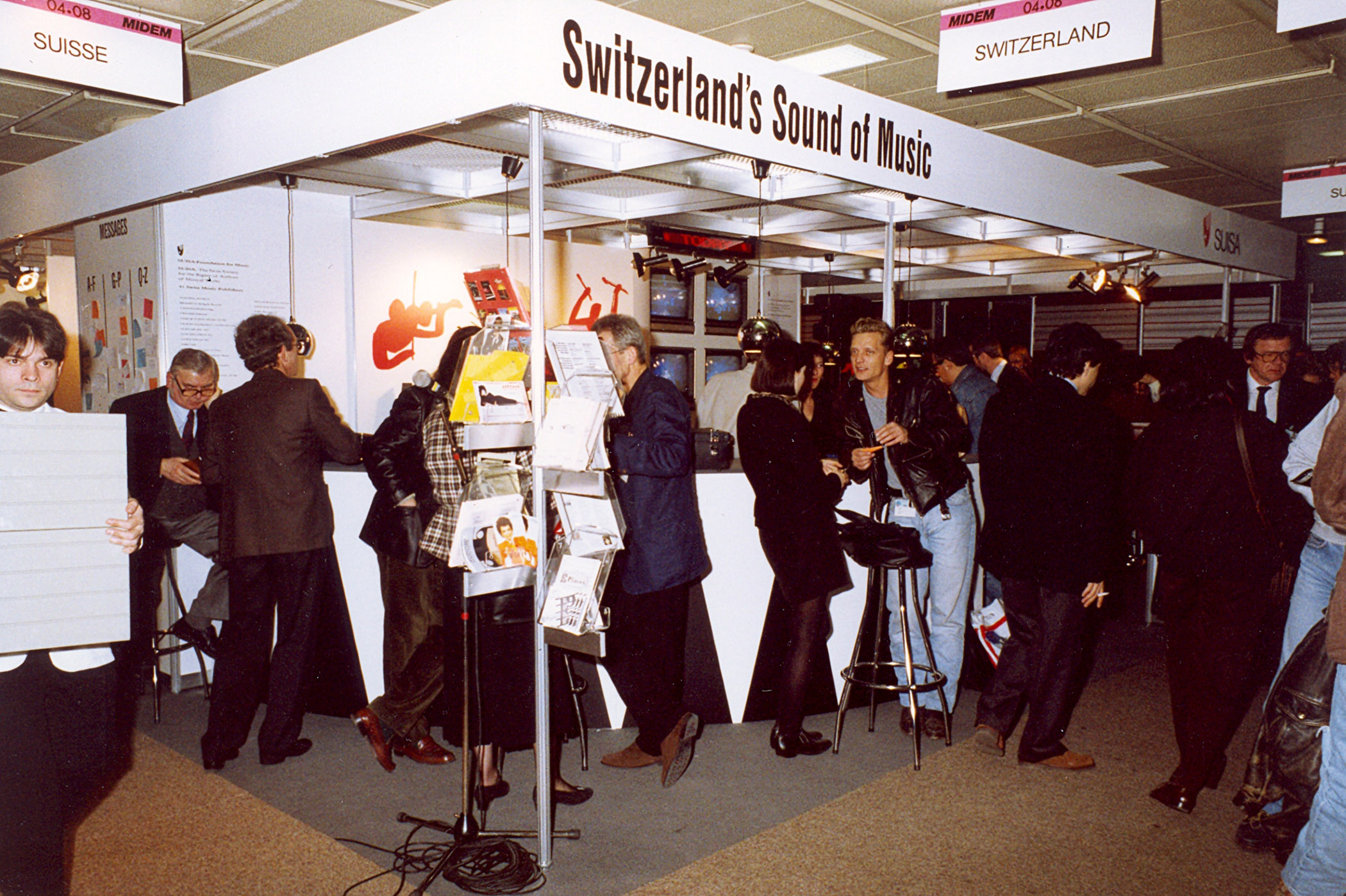 Schweizer Auftritt an der Musikmesse 1992